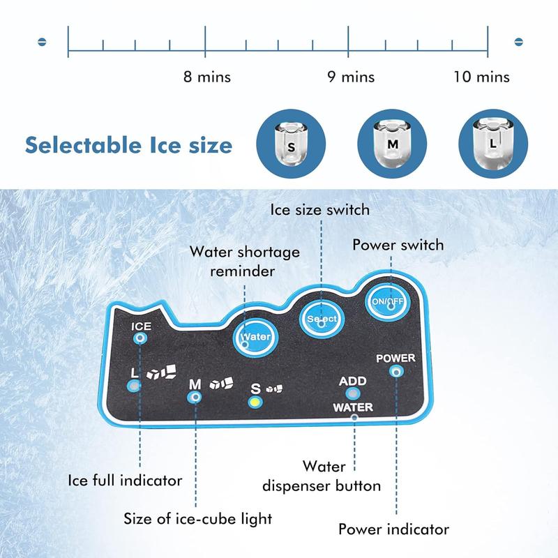 [ Linmited time deal ] 3-in-1 Countertop Water Dispenser (with Ice Maker) – Hot & Cold Water for Home, Kitchen & Office