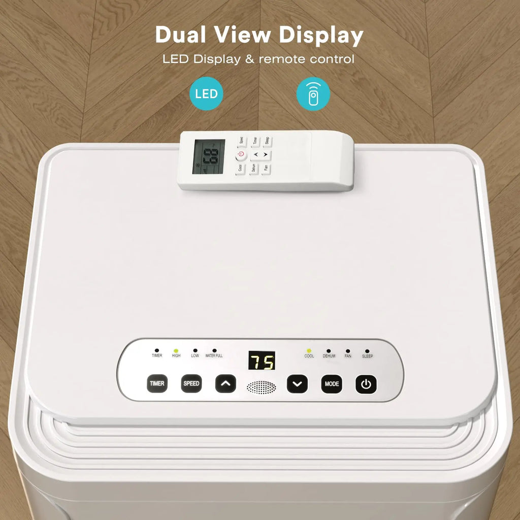 Four-in-one portable air conditioner